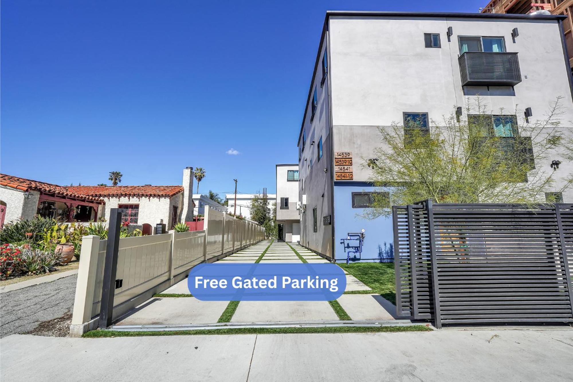 Luxurious Townhome W/3 Master Suites Gated Parking Los Angeles Luaran gambar