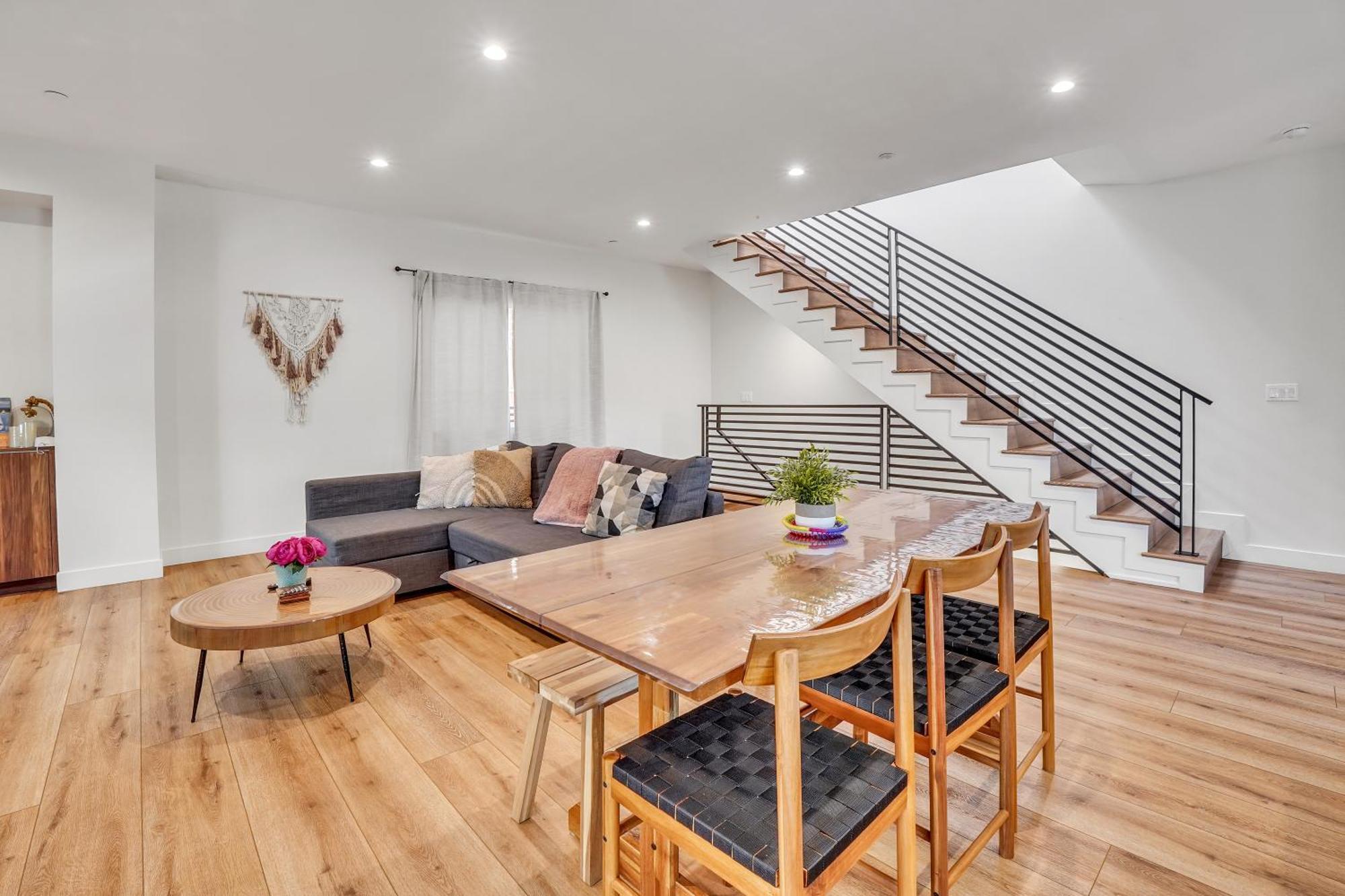 Luxurious Townhome W/3 Master Suites Gated Parking Los Angeles Luaran gambar